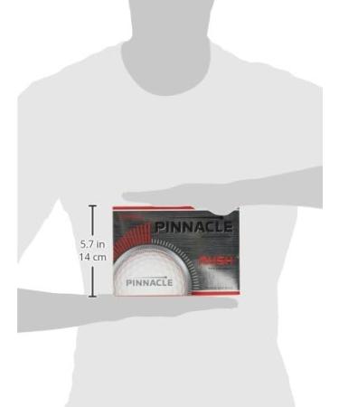 Pinnacle Rush Golf Balls - White (12 Pack) - Buy Online on SooperMarket.com
