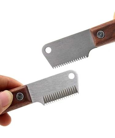 Wenfousemo 1Pcs Dog Stripping Knife Professional Dog Stripping Tool Pet Deshedding Tool Pet Grooming Tool Pet Stripping Tool for Pet - Buy Online on SooperMarket.com
