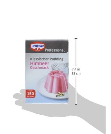 Buy Dr. Oetker Professional Classic Raspberry Pudding Powder - 1 kg Pack for Delicious Desserts | International Shipping Available - Buy Online on SooperMarket.com
