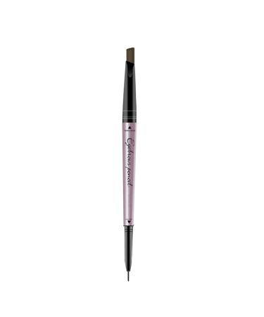 miduoidn Smudge-Proof Eyebrow Pencil Handheld Dual Head Sweatproof Eye Brow Filling Pen Women Party Cosmetics Birthday Gifts Khaki