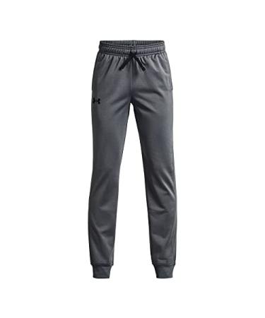 Under Armour Boys' Brawler 2.0 Tapered Pants Pitch Gray (012)/White Medium