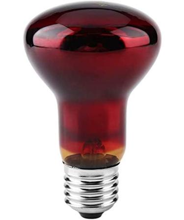 POFET 2pcs Reptile Heating Bulbs Durable Infrared Heat Lamp Warming Light Bulb Red Pet Light for Reptile and Amphibian Lizard Tortoise Spider Snake Chameleon 220-240V(100W) - Buy Online on SooperMarket.com