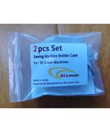 Sewing Machine Bobbin Case Set for Front Loading 15 Class Machines - Pack of 2 - Buy Online on SooperMarket.com