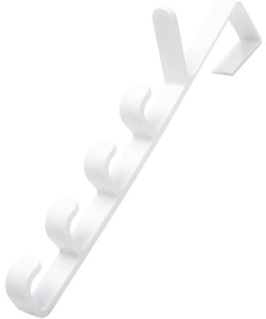 Cabilock 4 Pcs Towel Hooks Hanging Rack Multifunction Door Hanger 2pcsx2pcs Whitex2pcs - Buy Online on SooperMarket.com