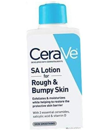 SA Loti n for Rough & Bum y Skin | 8 Ounce | Vitamin D  Hy luronic Acid  Salicylic Acid & Lactic Acid Lotion | Fragrance Fr e 1 Pack (8 Fl Oz)