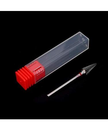 Nail Drill Bits Tungsten Steel Manicure Pedicure Grinding Head - Red - Buy Online on SooperMarket.com