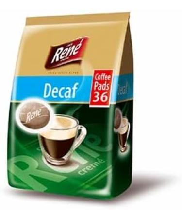 Caf Rene Decaffeinated Decaf 108 x Coffee Pads Bags for Senseo machines (3 Bags) - Buy Online on SooperMarket.com