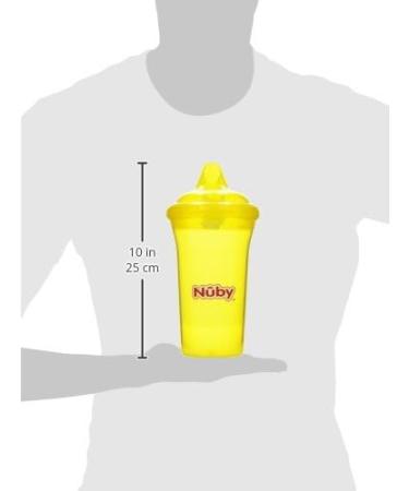Nuby No-Spill Sippy Cup for Baby and Toddler 9oz - Dual-Flo Valve, Color May Vary - Buy Online on SooperMarket.com