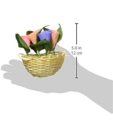 Rosewood Boredom Breaker Floral Hanging Basket Toy for Small Animals - Buy Online on SooperMarket.com