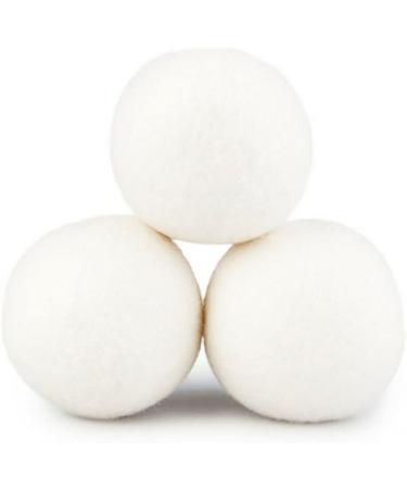 SPORTARC Wool Dryer Balls 6pcs Reusable Organic Fabric Softener Alternative Reduce Wrinkles & static cling Shorten Drying Time - Buy Online on SooperMarket.com