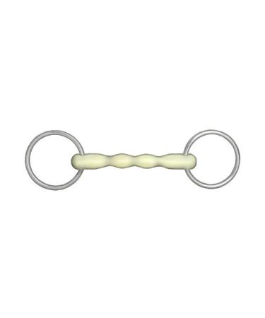 HORZE Apple Flavor Mullen Mouth Loose Ring Snaffle Bit US 5 1/4 (EU 135 mm)