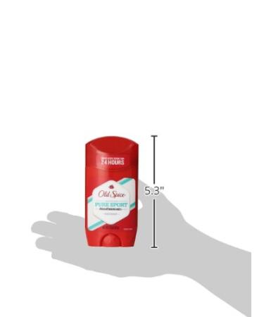 Buy Old Spice High Endurance Deodorant for Men - Pure Sport Scent (Pack of 2) | International Shipping Available - Buy Online on SooperMarket.com