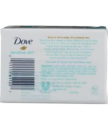 DOVE BAR SENSITIVE SKIN UNSCNT 2 X 3.75 OZ Unscented 106 g (Pack of 2) - Buy Online on SooperMarket.com