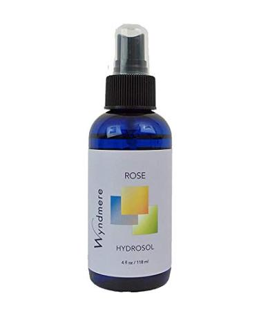Rose Hydrosol Facial Toning Mist - Soothing Natural Facial Toner - Pure Rose Floral Water - 4oz