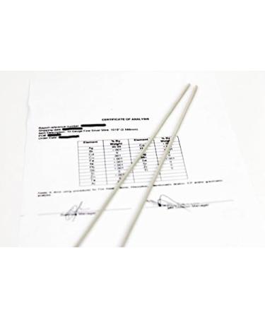 Colloidal Silver Generator Rods Certified 9999 Pure Silver Electrode Rods 10 Gauge AWG Wire 4 inches - Original Silver Generator