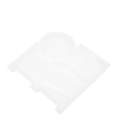STOBOK Silicone Mold Candle Molds Ornament Jewelry Charms Mould Love Sign Silicone Die Crystal Epoxy Crafts White 13.3X13cm