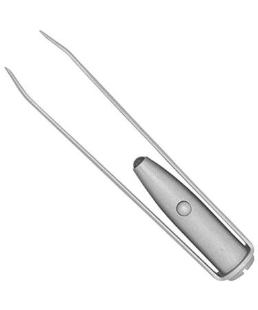 Arrow ring LED tweezers silver 20 g
