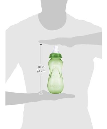 Nuby Non-Drip Standard Neck Bottles 10oz - Colors May Vary - 3 Count - Buy Online on SooperMarket.com
