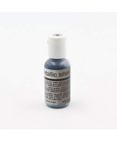 Metallic Silver 0.67 oz Airbrush Color by Chefmaster
