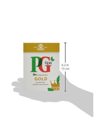 PG Tips Gold: Best Tasting Blend - 80 Tea Bags | Buy Online - Buy Online on SooperMarket.com