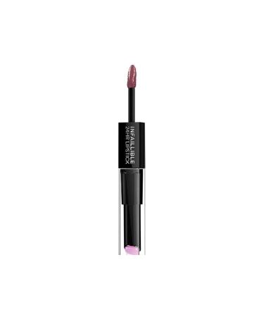 L'Oreal Paris Infaillible Lipstick 209 Violet Parfait - 24-Hour Liquid Lipstick with Moisturizing Lip Balm - International Shipping Available - Buy Online on SooperMarket.com