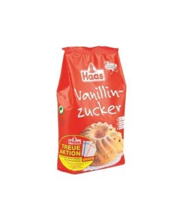 Haas - Vanillin sugar - 1000 g 1 kg (1 pack)