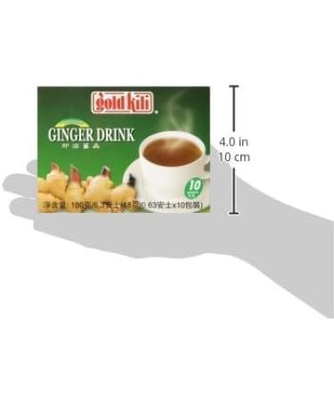 Gold Kili Instant Ginger Drink (10 Sachets X 18g) 180g - Buy Online on SooperMarket.com