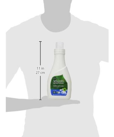 Seventh Generation Fabric Softener Free & Clear 32 oz - Eco-Friendly Hypoallergenic Softness for Sensitive Skin - International Shipping Available - Buy Online on SooperMarket.com