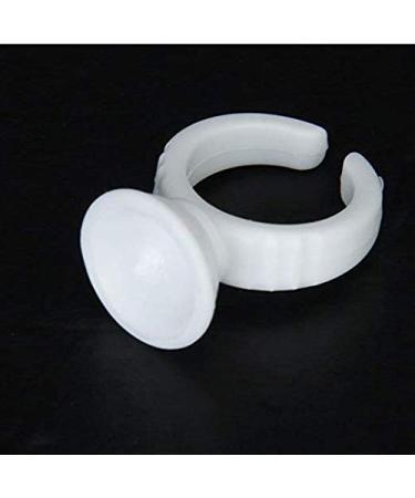 100pcs Disposable Glue Ring Eyelash Extension Holders | International Shipping Available - Buy Online on SooperMarket.com