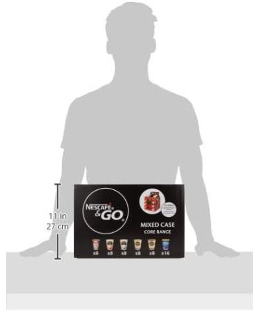 NESCAF &GO Mixed Box Core Range (6 Flavours Total 56 Servings) - Buy Online on SooperMarket.com