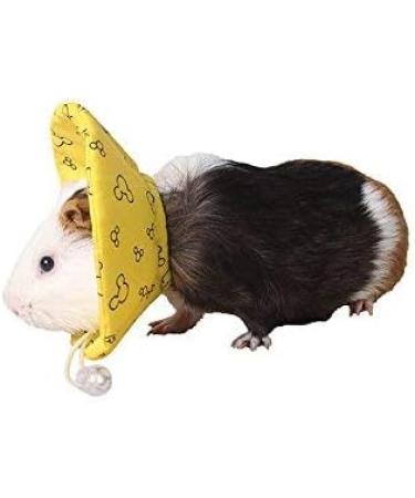 NashaFeiLi Pet Recovery Collar Elizabethan Small Animal Hamster Collar Cone Adjustable Comfy Collar for Hamster Chinchilla Small Pet (S Yellow) S Yellow - Buy Online on SooperMarket.com
