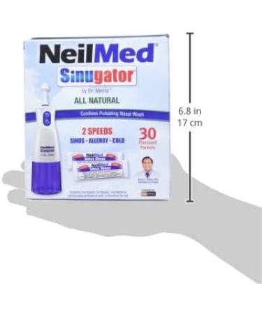 NeilMed Sinugator - Dual Speed Cordless Pulsating Nasal Wash 1 count - Buy Online on SooperMarket.com