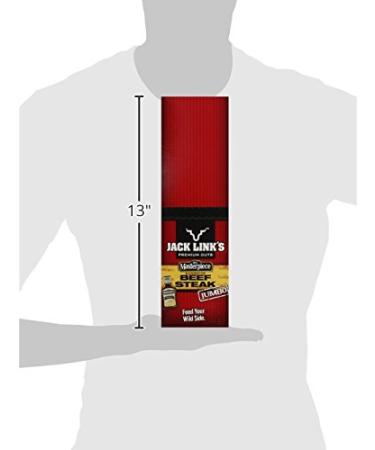 Jack Link's BBQ Beef Steak - 16g Protein Snack  2oz (Pack of 12) | Premium Quality - Buy Online on SooperMarket.com
