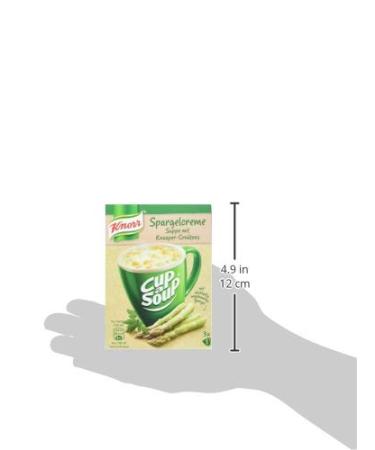 Buy KNORR Cup A Soup Spargel Cremeside with Krueper Crouton - 12 Pack of Asparagus Cream Soup (42g each) | Sustainably Grown Ingredients | Fast International Shipping - Buy Online on SooperMarket.com