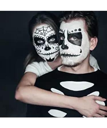 Buy Non-Toxic Clown White Face & Body Paint Stick - Blendable Makeup for SFX Halloween & Cosplay Parties | 0.75 Oz - Buy Online on SooperMarket.com