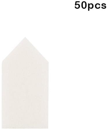 Dajidafu 50 Pieces Cosmetic Puff Absorbent Sponges Pad Nail Brush Coloring Self-Assembly Nails Accessories Supply Stamper Tools - Buy Online on SooperMarket.com