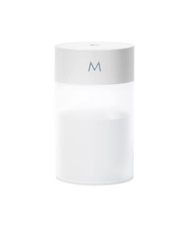 Mini Humidifier For Bedroom Car Humidifiers With Colorful Night Light Portable Small Room Humidifier Usb Desktop Air Humidifier Essential Oil Diffuser Car Purifier Aroma Anion Mist Maker A 4-white