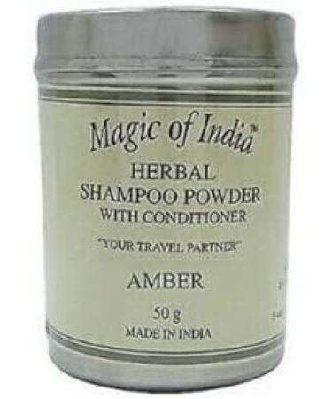 RSGM Magic Of India Herbal Amber Shampoo Powder With Conditioner - 50g - Buy Online on SooperMarket.com