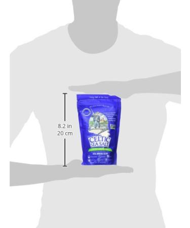 Celtic Sea Salt Fine Ground - Vital Mineral Blend, 1 lb (454g) | Natural Gourmet Salt - Buy Online on SooperMarket.com