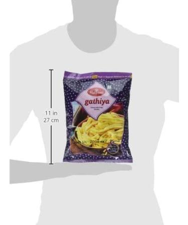 Indianstore24 Haldiram's Gathiya 200g - Authentic Indian Snack (Pack of 1) - Buy Online on SooperMarket.com