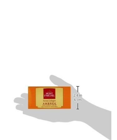 Mont St Michel - Savon Cologne Solide - Ambr e Authentique - 125 g- Lot de 8 - Buy Online on SooperMarket.com