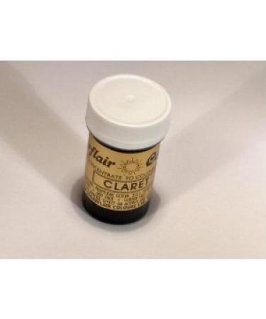 Sugarflair Concentrated Paste Food Colouring - Perfect for all Cake Making and decoration (Claret Red)