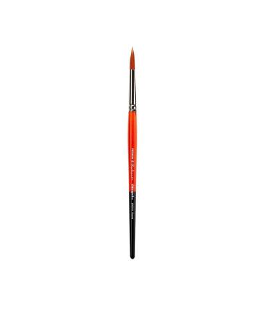 KINGART Radiant 6000-8 Round Series Premium Golden Synthetic Brushes for Acrylic  Oil and Watercolor