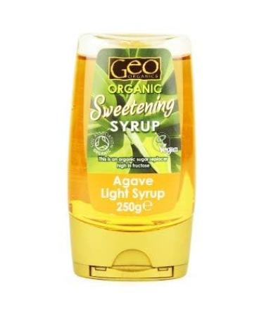 Geo Organics Sweetening Light Agave Syrup Light Agave Syrup 83.33 ml (Pack of 3)