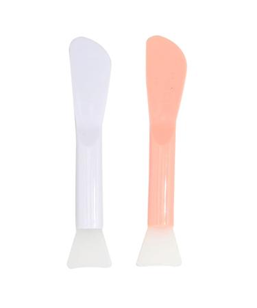 Silicone Face Mask Brush 2PCS Facial Mud Mask Applicator Brush for Facial Mud Clay Mask Sleeping Mask Body Lotion