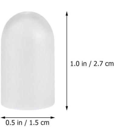 FOMIYES 10pcs Toe Separator Caps - Toe Sleeve Protectors for Blisters, Ingrown Toenails & Toe Spacers - Buy Online on SooperMarket.com