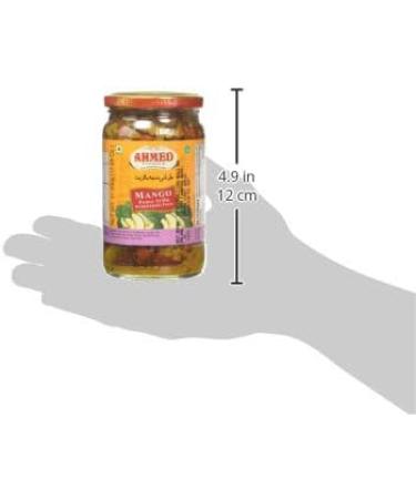 Ahmed Foods Hyderabadi Mango Pickle in Oil 330g - Buy Online on SooperMarket.com