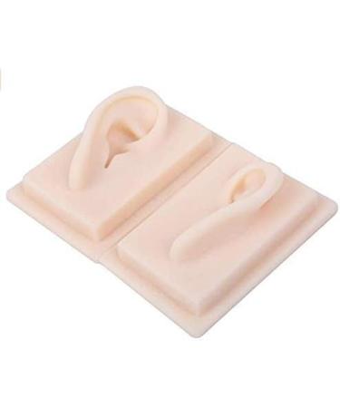 Silicone Ear Template for School Acupuncture Treatment Kit 1: 1 Nature Silicone Ear Template 1 Pair for Presentation Tool left ear - Buy Online on SooperMarket.com