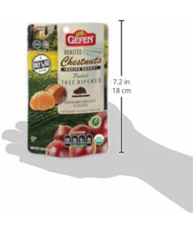 Gefen Whole Chestnuts 150g | Roasted & Peeled Ready-to-Eat Low Fat - Buy Online on SooperMarket.com