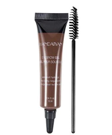 Eyebrow interlocking cream with a brush career eye brow-gel-water-density eyebrow-colored eyebrow-gel-tinting eye brawls-brush-cosmetic tools (04#)